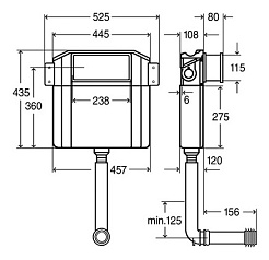 Viega Смывной бачок скрытого монтажа Visign 2H 622220 – фотография-2